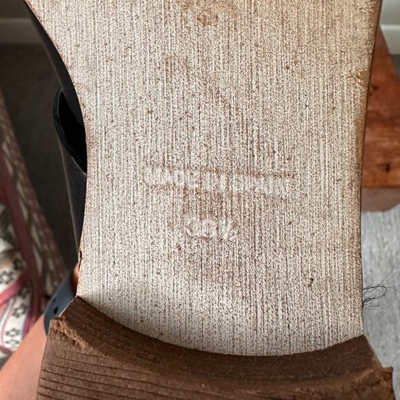 Free People - Sun Valley Sandals - Size 8.5 - Black - Picture 9 of 9